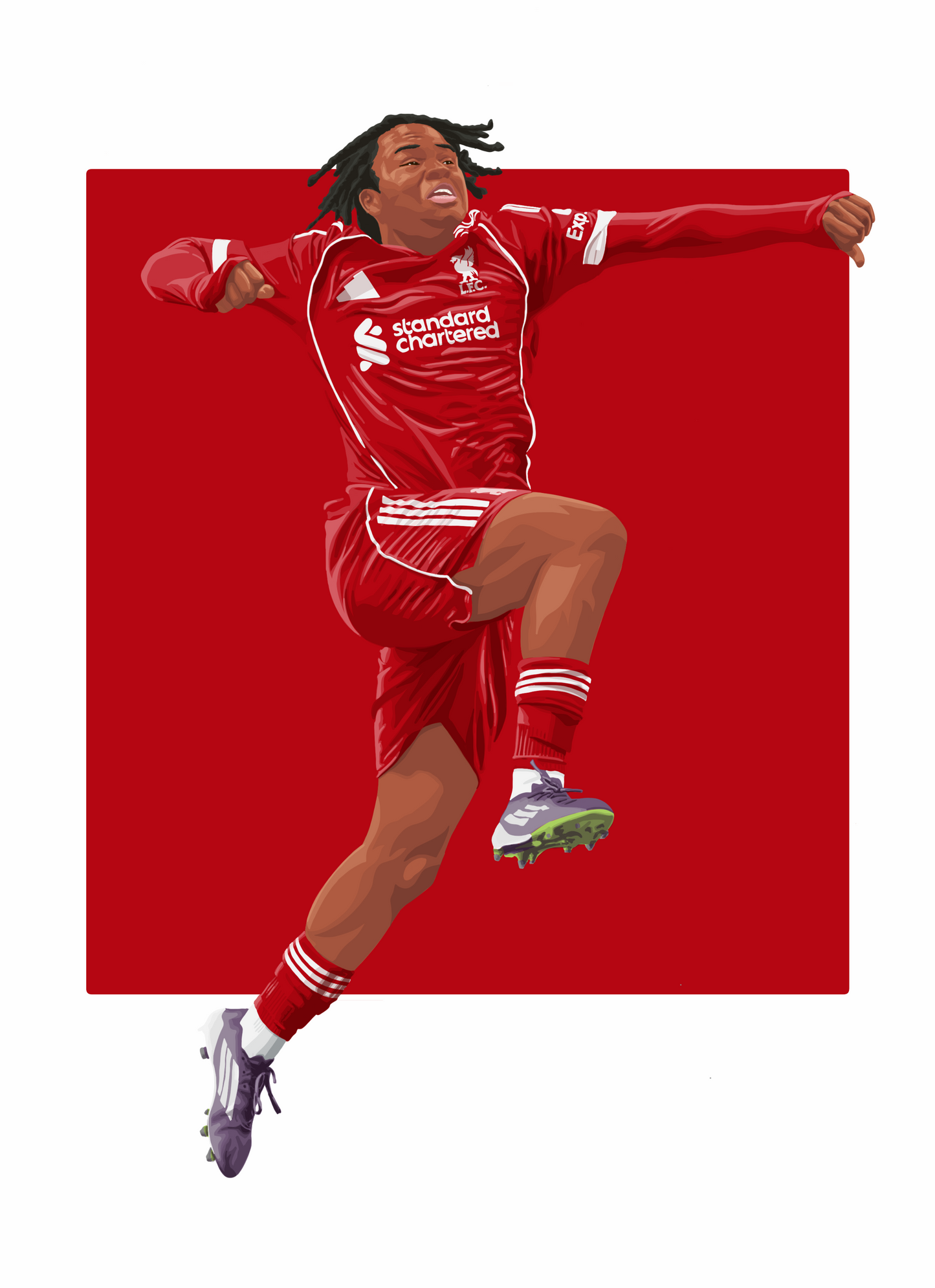 Rio Ngumoha - Liverpool FC 25/26 print
