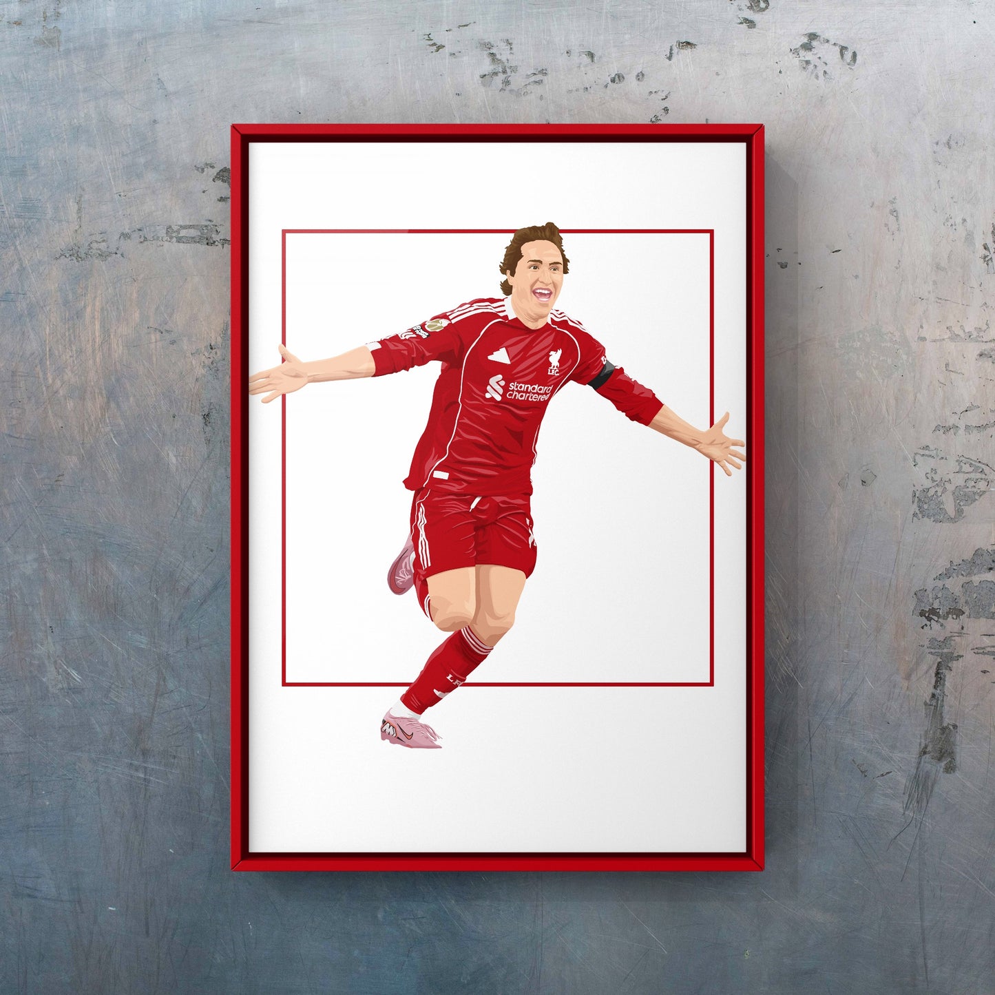 Federico Chiesa - Liverpool FC 25/26 print