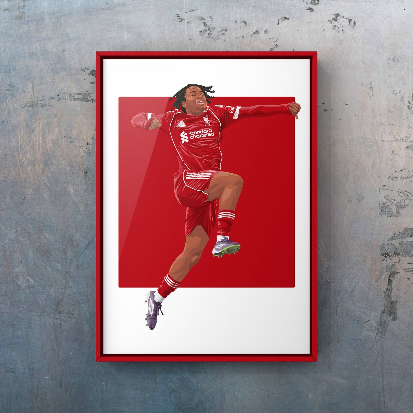 Rio Ngumoha - Liverpool FC 25/26 print