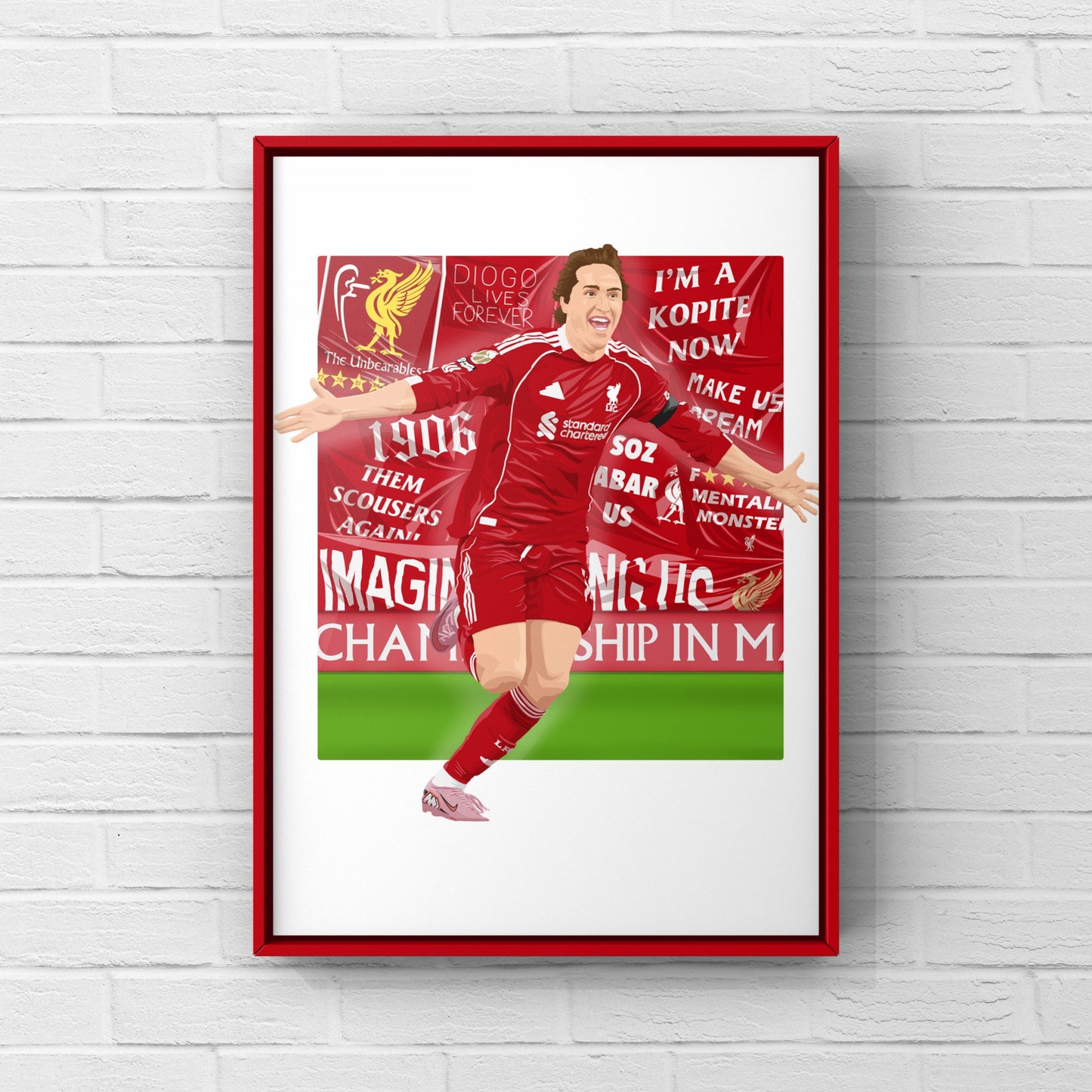 Federico Chiesa - Liverpool FC 25/26 print