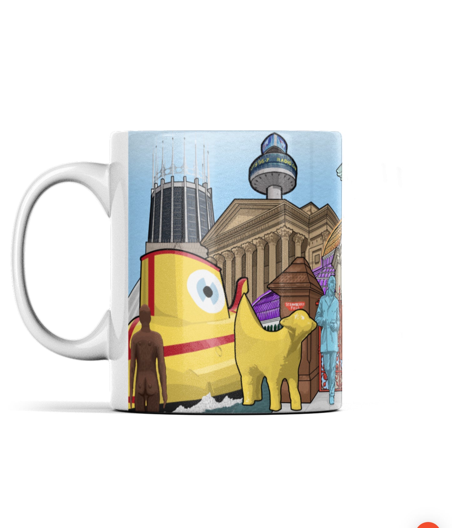 Liverpool City Landmark 11oz Mug
