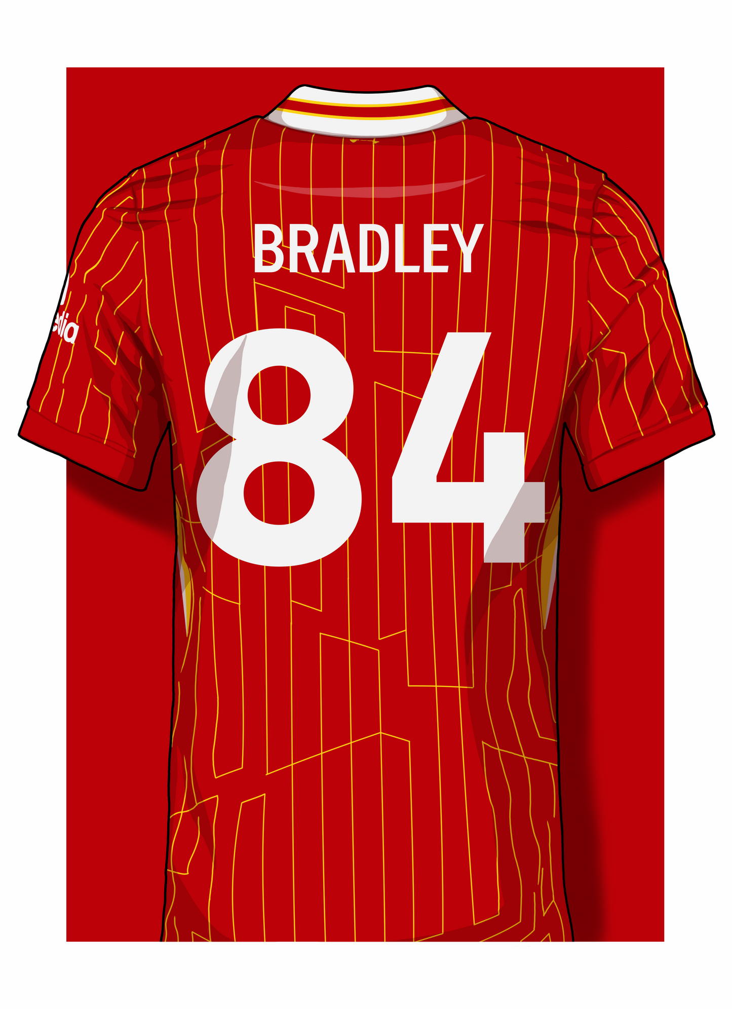 Liverpool FC Player 24/25 Shirt print