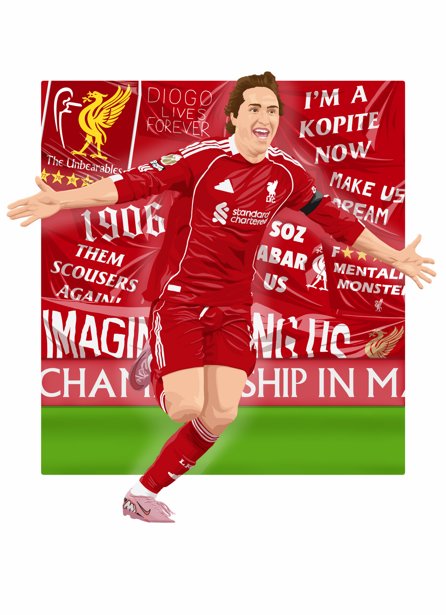 Federico Chiesa - Liverpool FC 25/26 print