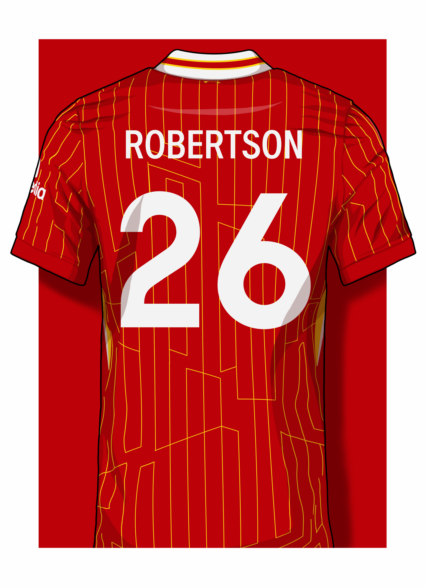 Liverpool FC Player 24/25 Shirt print