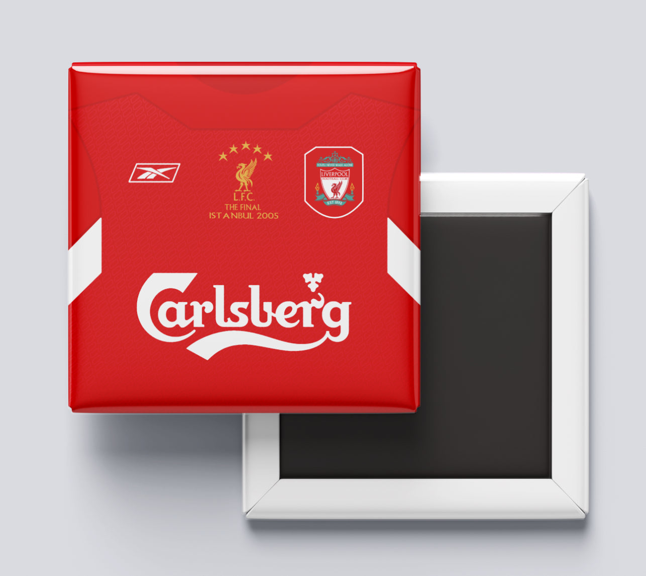 Liverpool Home Shirt Fridge Magnet Bundle