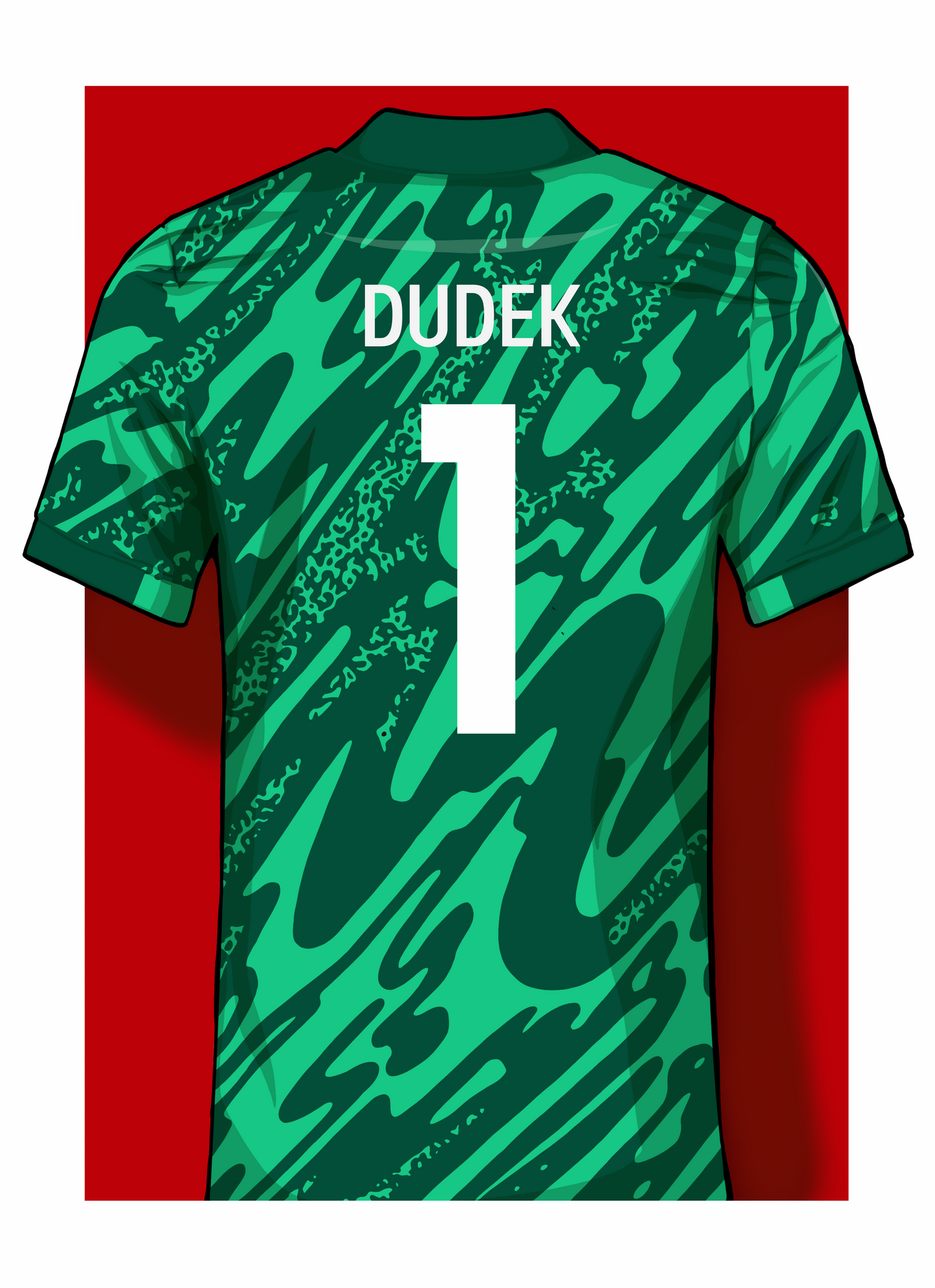 Personalised Liverpool FC Shirt print