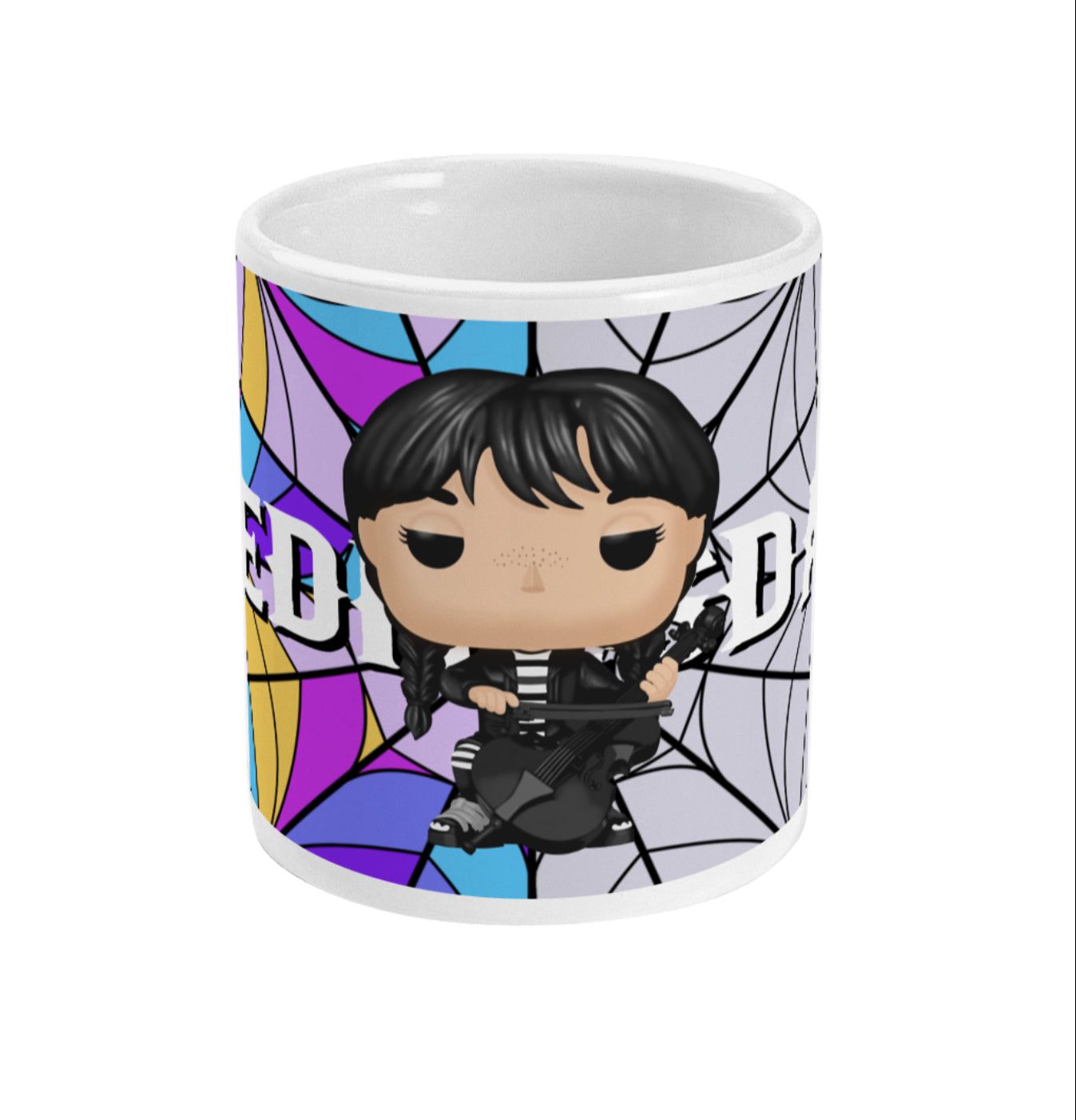 Wednesday Adams Chibi Toy 11oz Mug