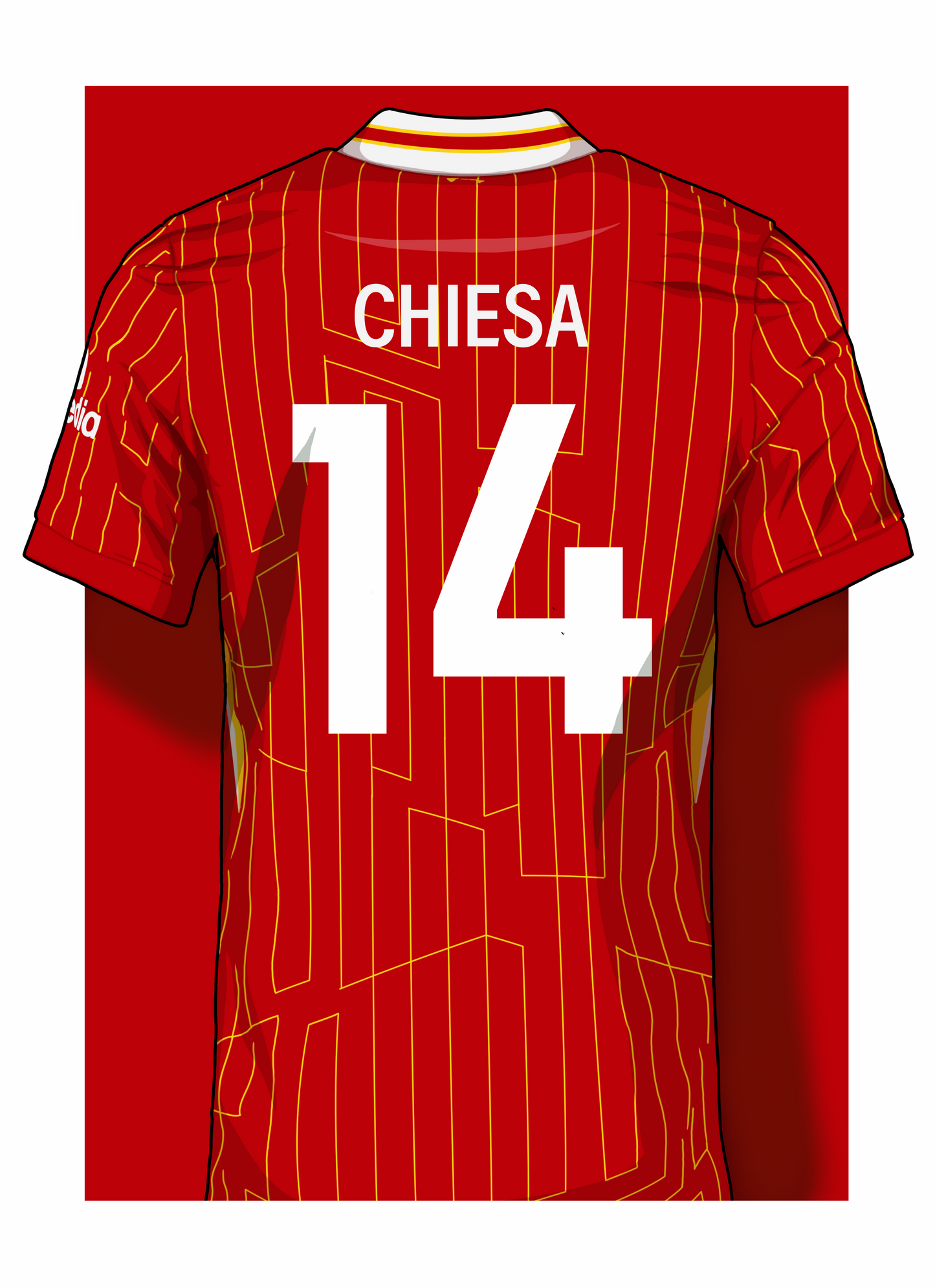 Liverpool FC Player 24/25 Shirt print
