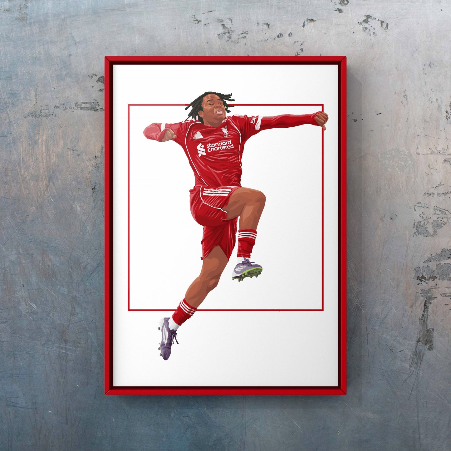 Rio Ngumoha - Liverpool FC 25/26 print
