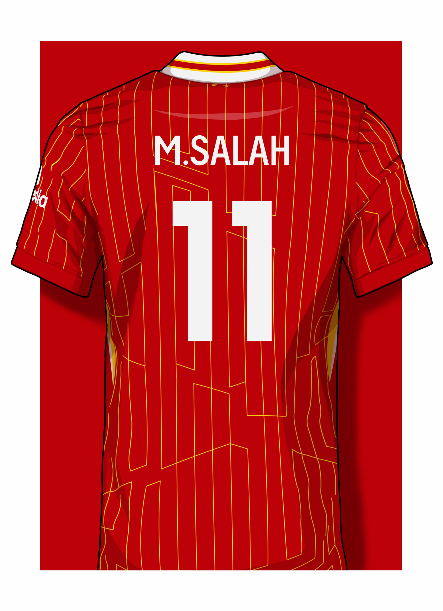 Liverpool FC Player 24/25 Shirt print