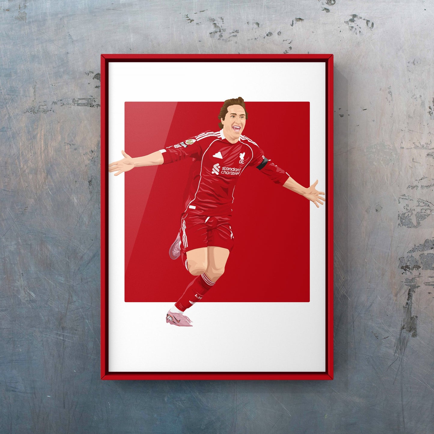 Federico Chiesa - Liverpool FC 25/26 print