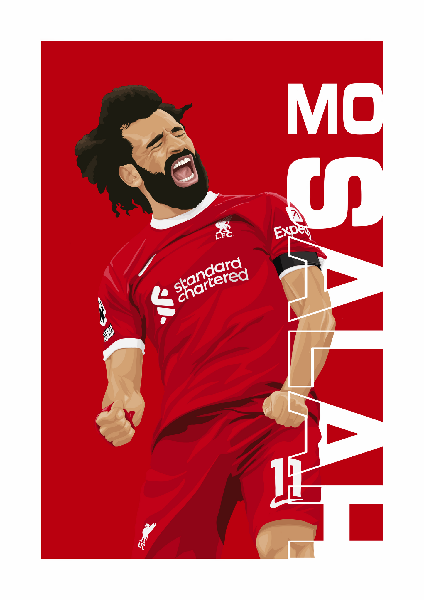 Mo Salah 23/24 print