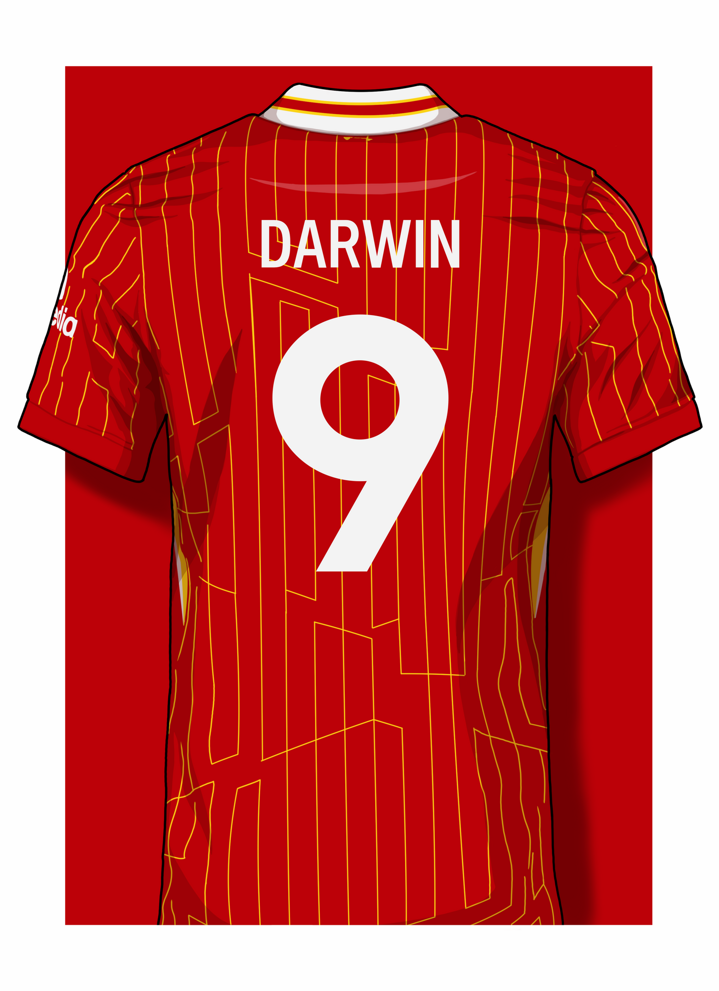 Liverpool FC Player 24/25 Shirt print