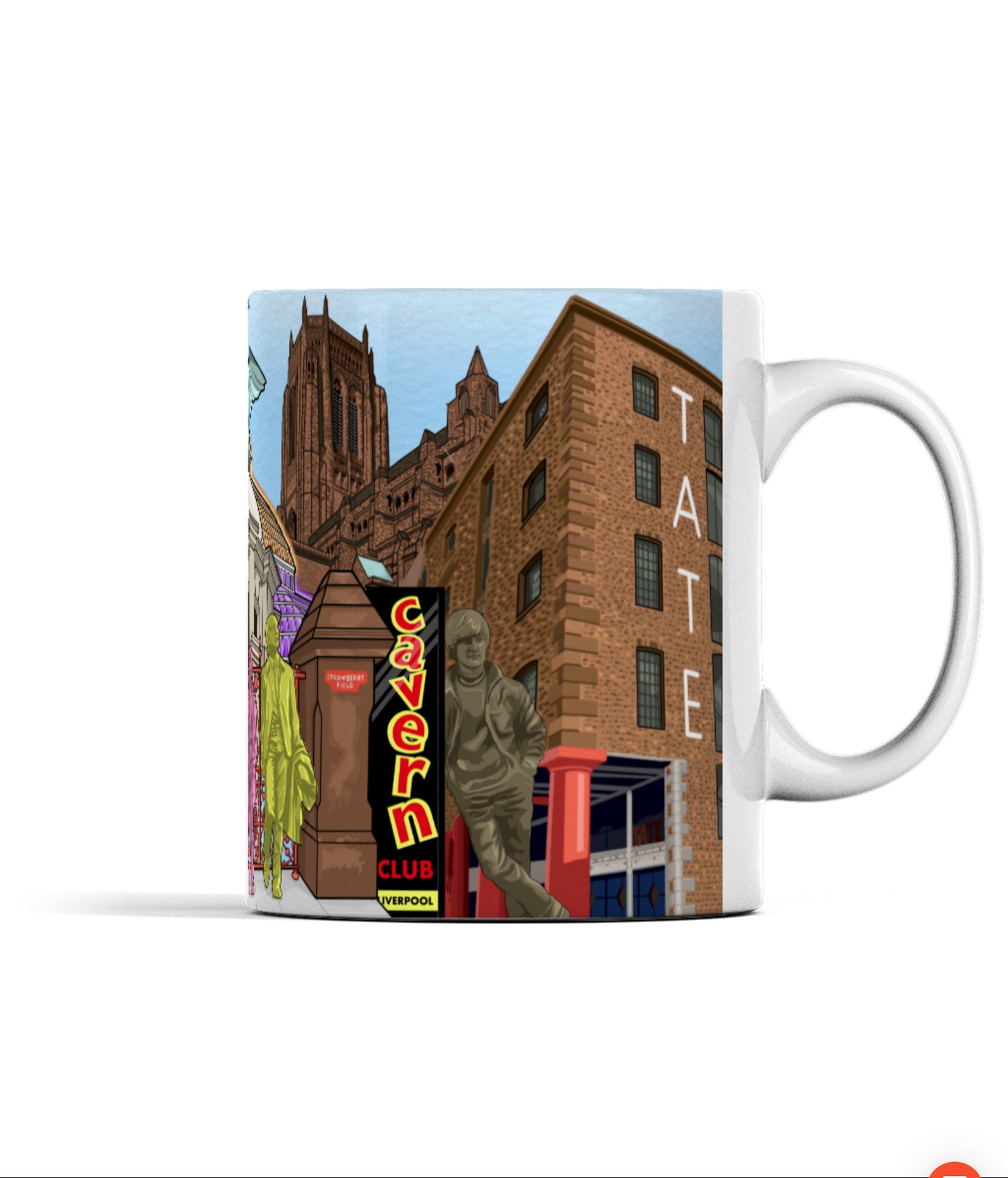 Liverpool City Landmark 11oz Mug