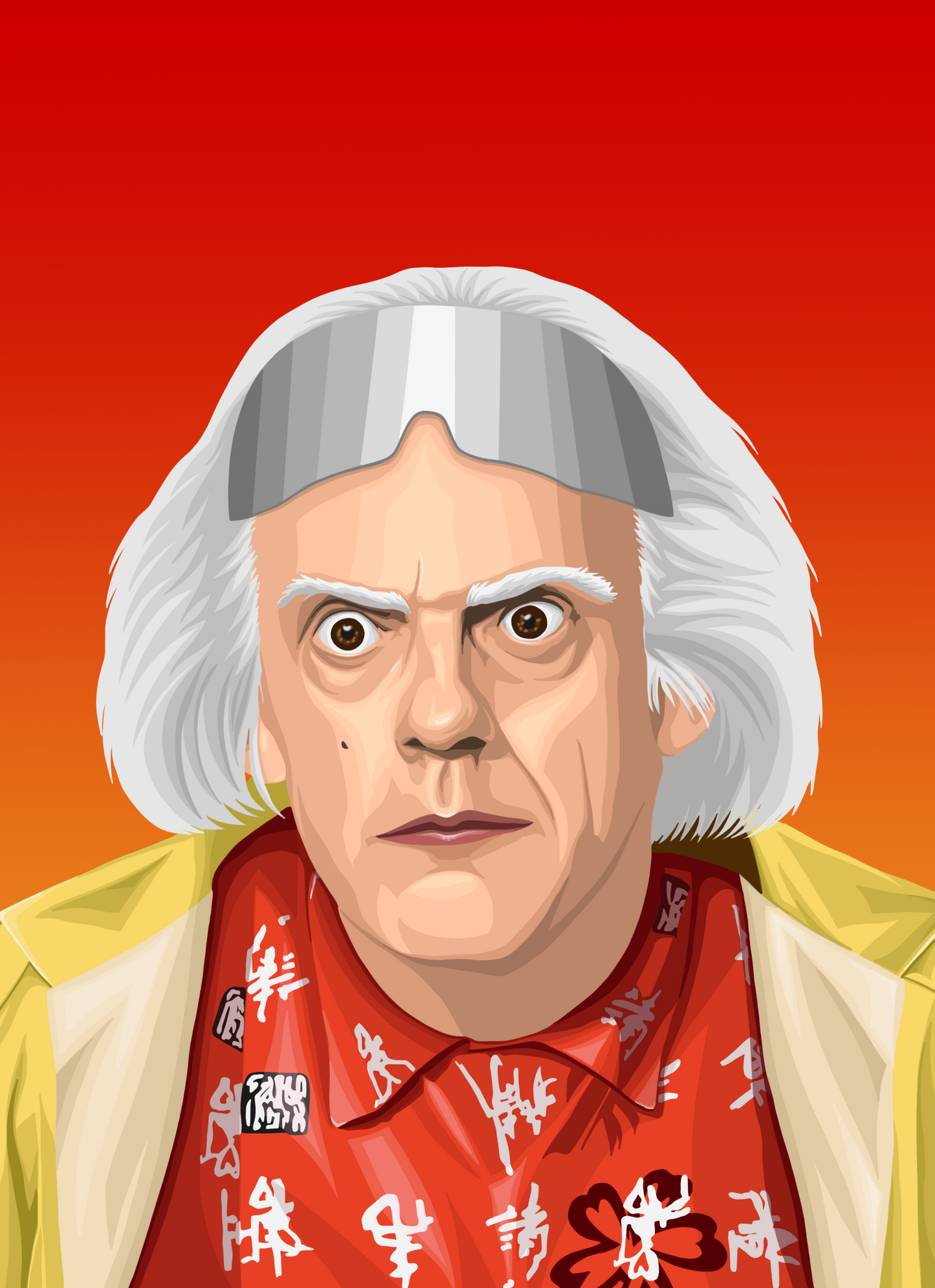 Doc Emmett Brown print