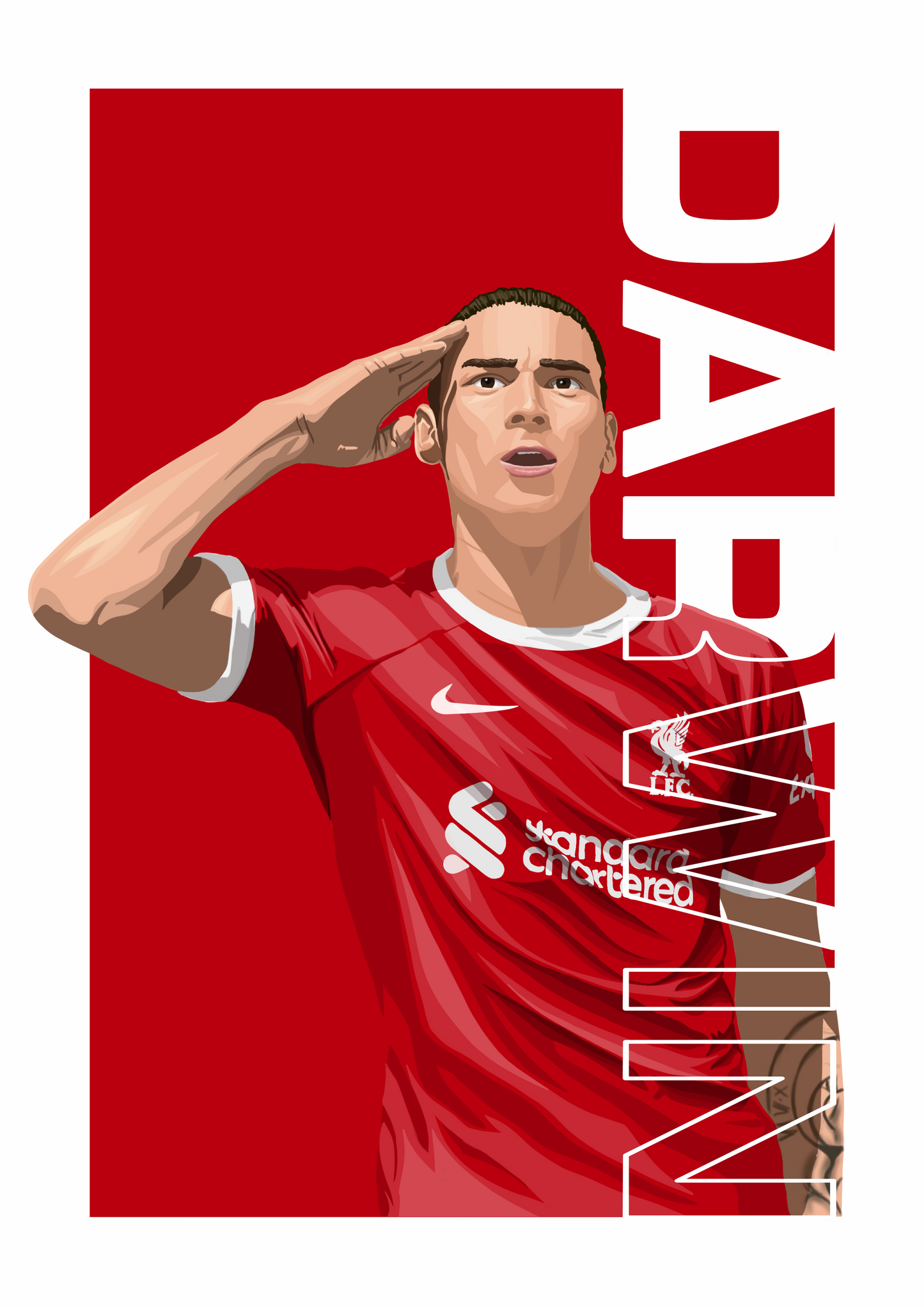 Darwin Nunez 23/24 print