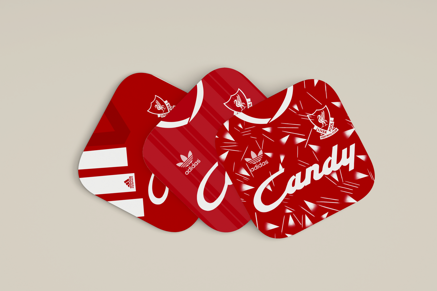 Liverpool Retro kit coasters