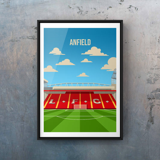 The Kop Anfield Wall Art Print