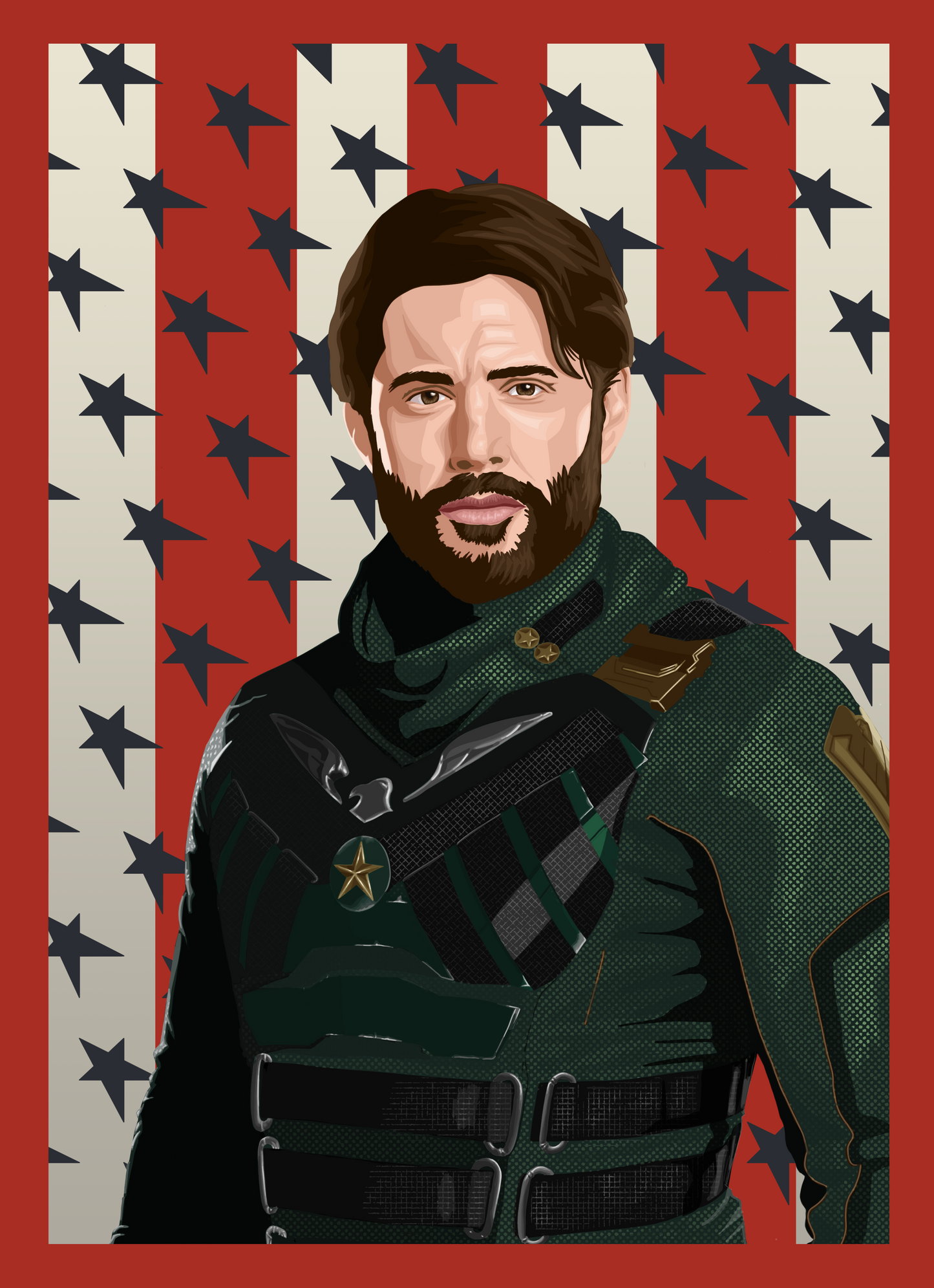 Soldier Boy print