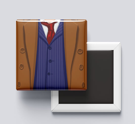 Doctor Who Costume Fridge Magnet Bundle