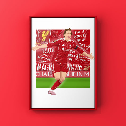 Federico Chiesa - Liverpool FC 25/26 print