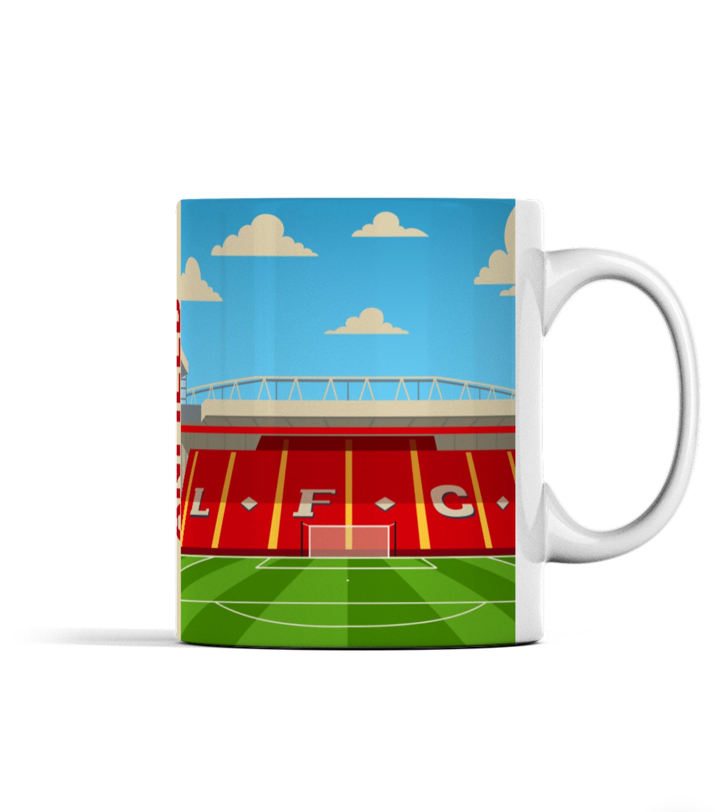 The Kop Anfield 11oz Red Mug