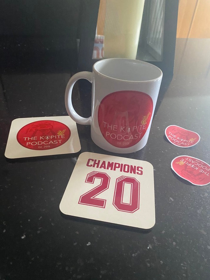 The Kopite Podcast Champions Mug Bundle