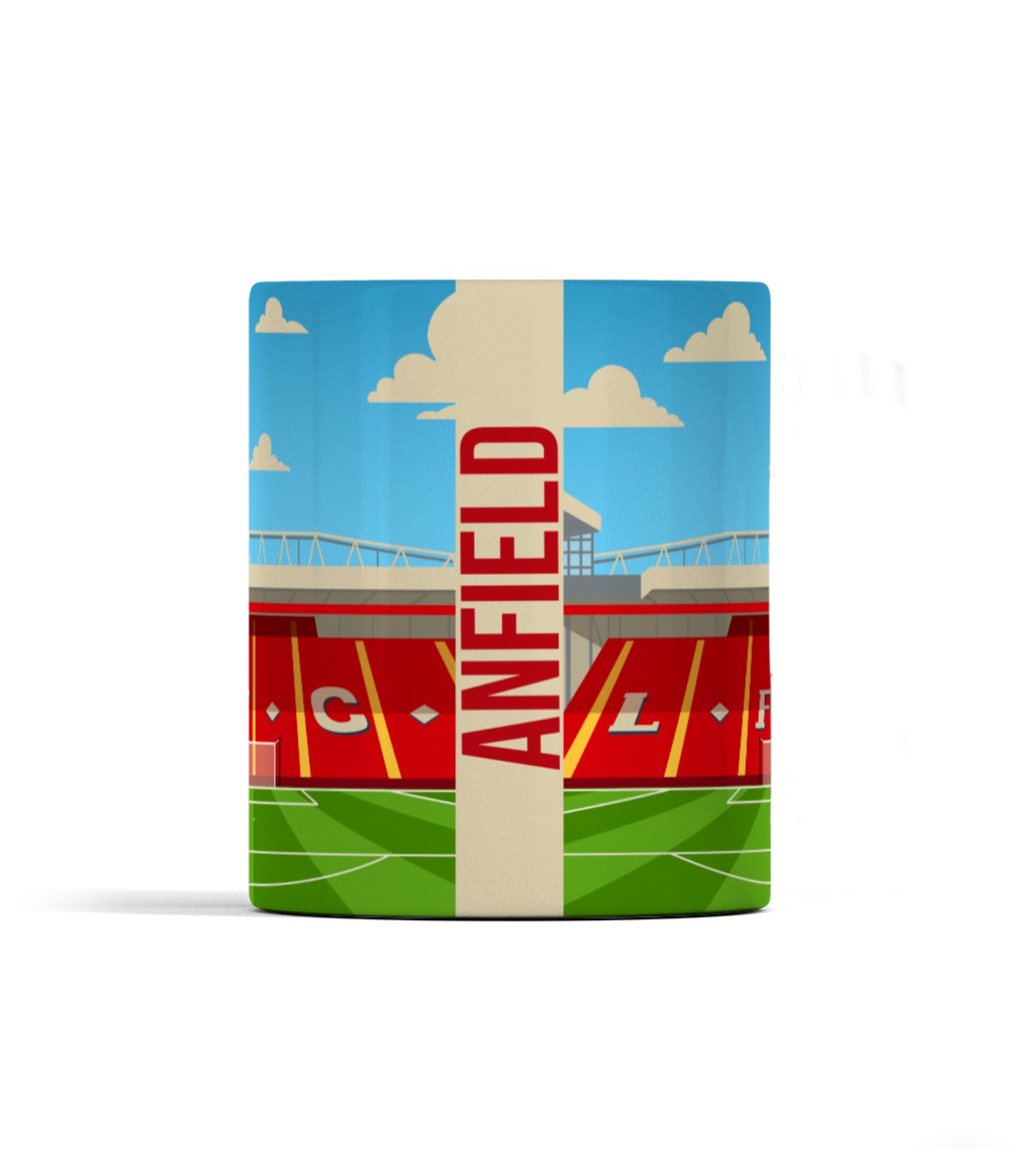 The Kop Anfield 11oz Red Mug