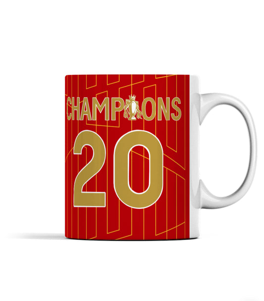 Liverpool Champions 20 Shirt 11oz Mug