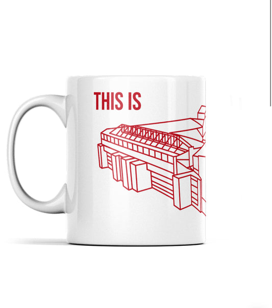 This is Anfield 11oz White Mug