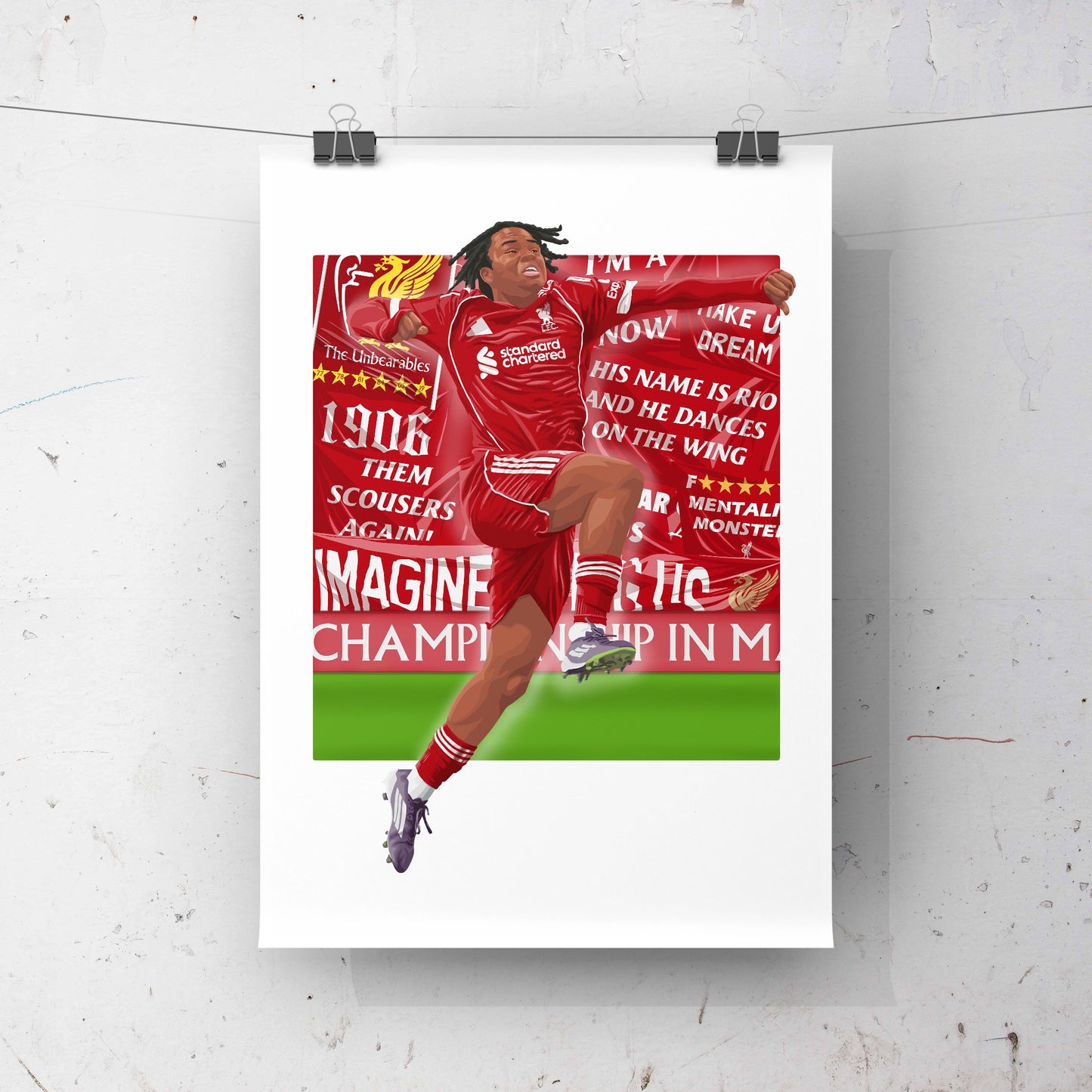 Rio Ngumoha - Liverpool FC 25/26 print
