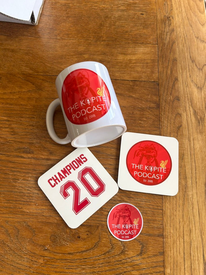 The Kopite Podcast Champions Mug Bundle