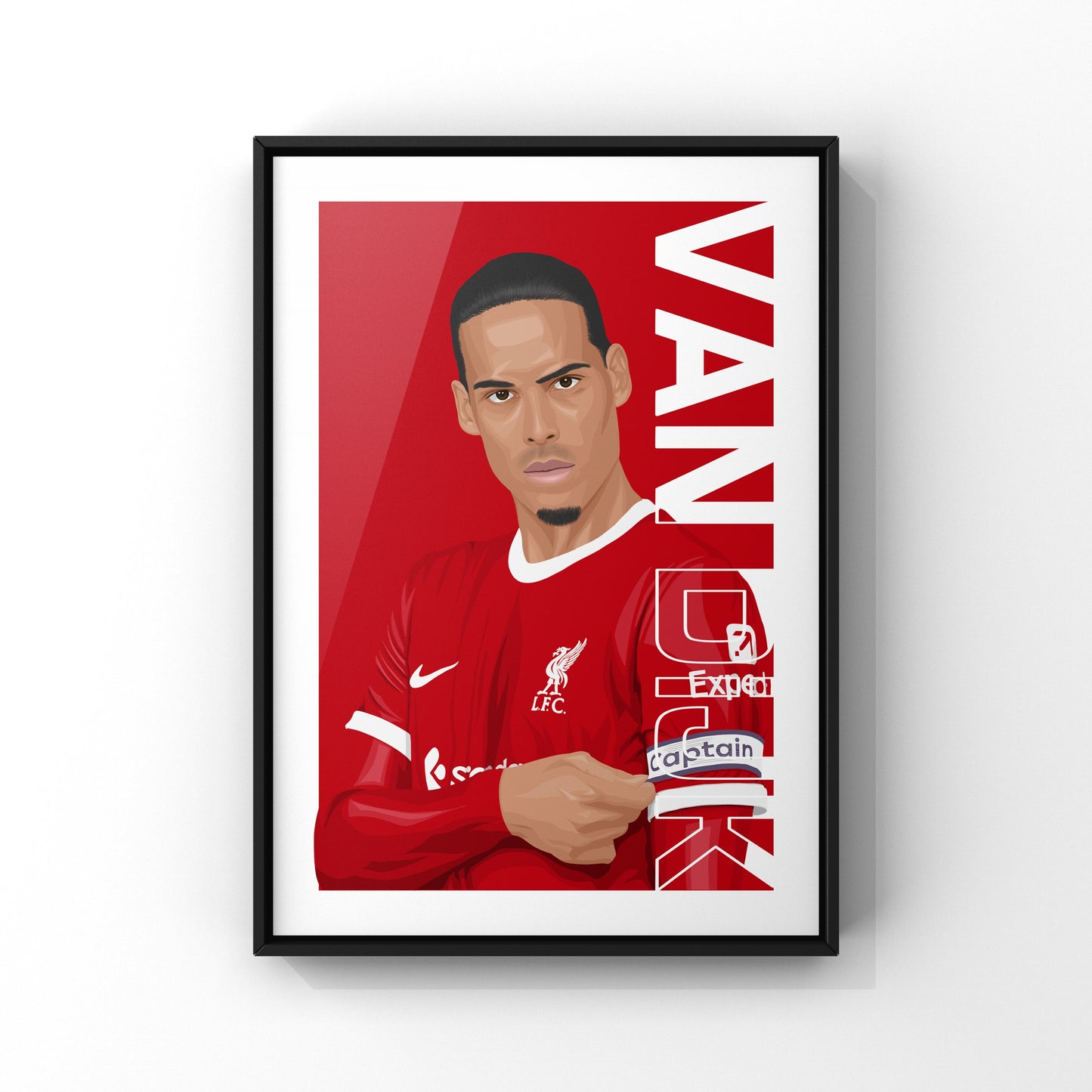 Virgil Van Dijk 23/24 print