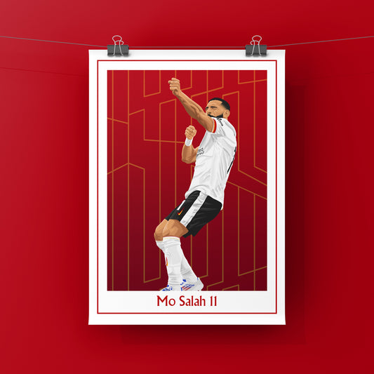 Mo Salah 11 - Liverpool FC 24/25 print