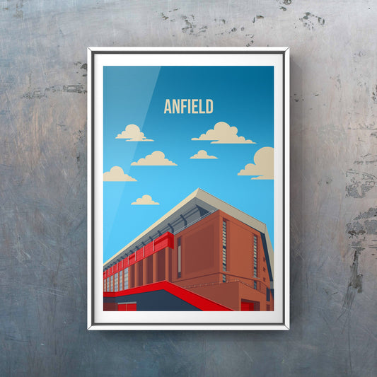 Anfield Stadium Wall Art Print