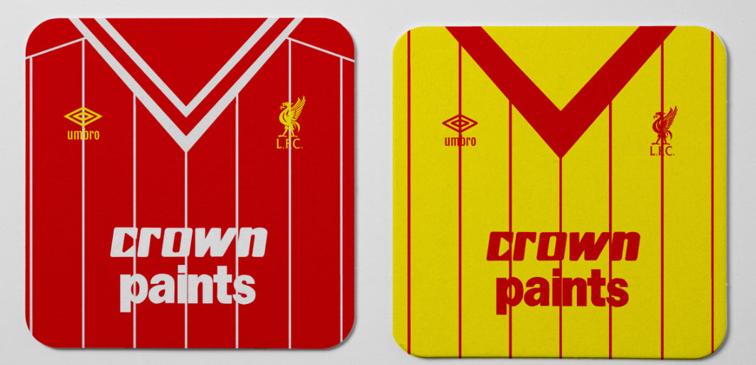 Liverpool Retro kit coasters