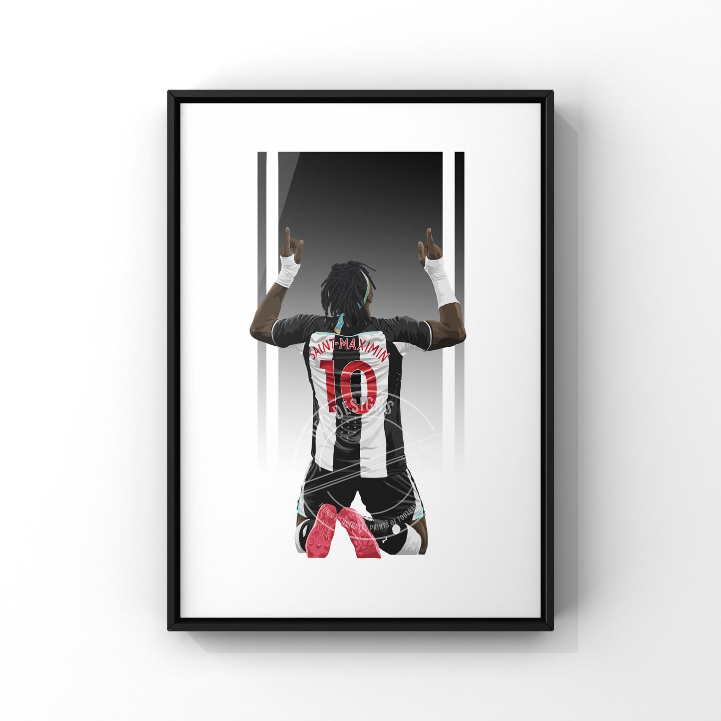 Allan Saint-Maximin Newcastle United print