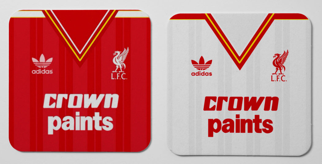 Liverpool Retro kit coasters