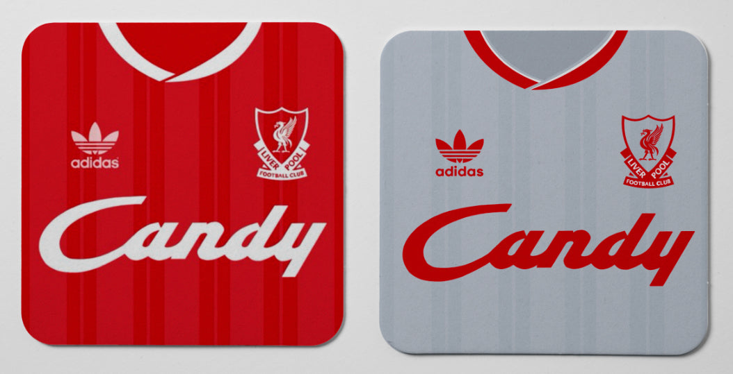 Liverpool Retro kit coasters