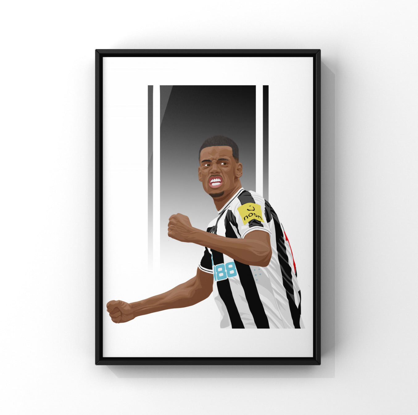 Alexander Isak Newcastle United print