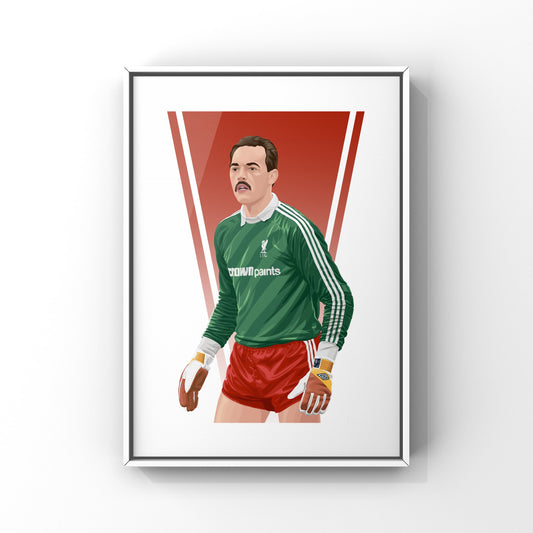 Bruce Grobbelaar 86 - Legend print