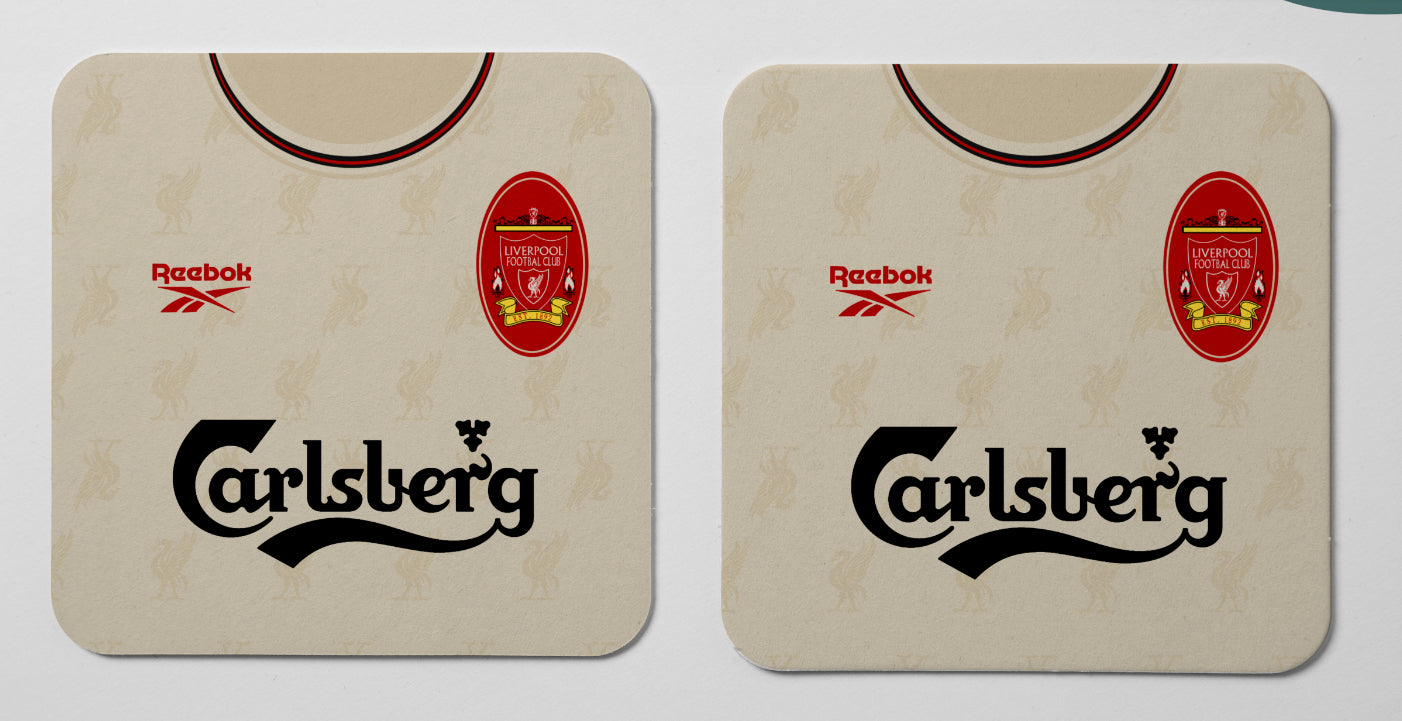 Liverpool Retro kit coasters