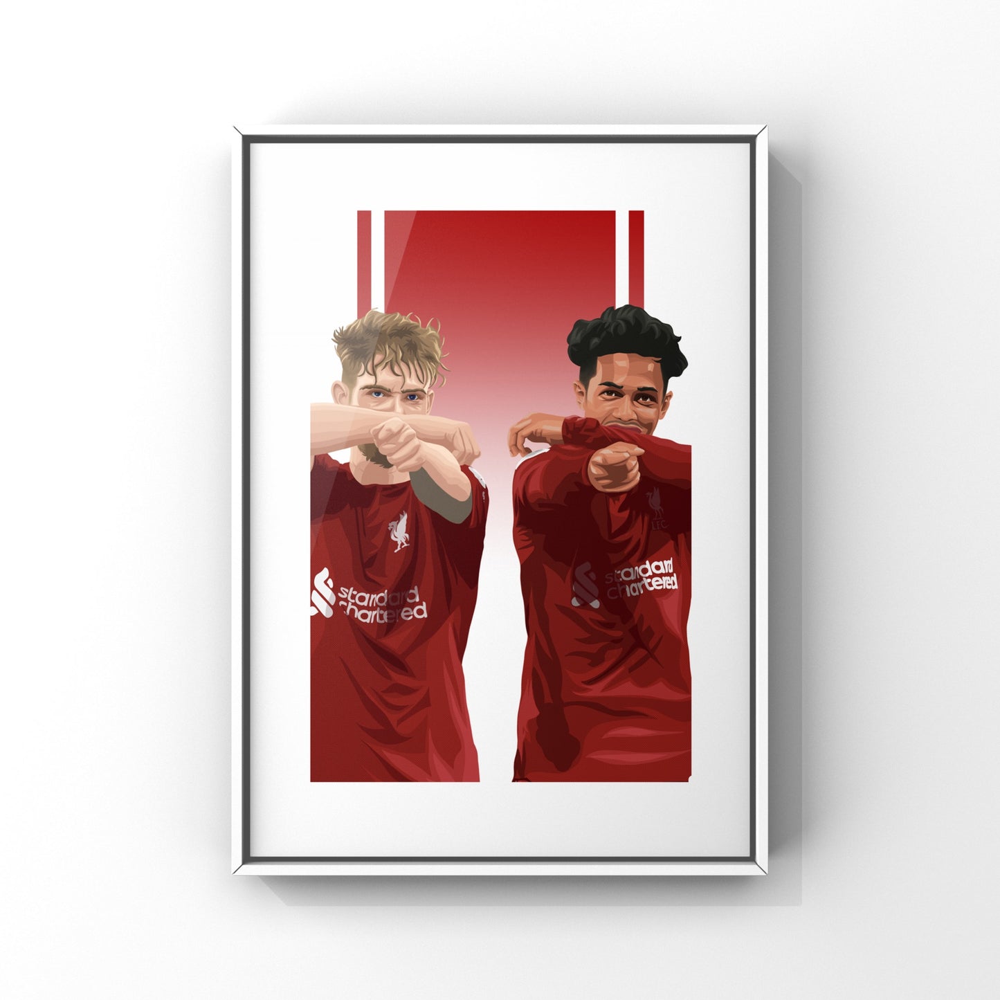 Harvey Elliott & Fabio Carvalho print