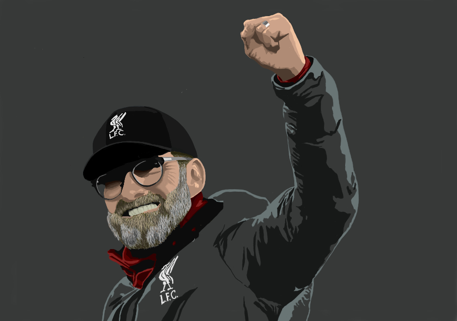 Jürgen Klopp NB print