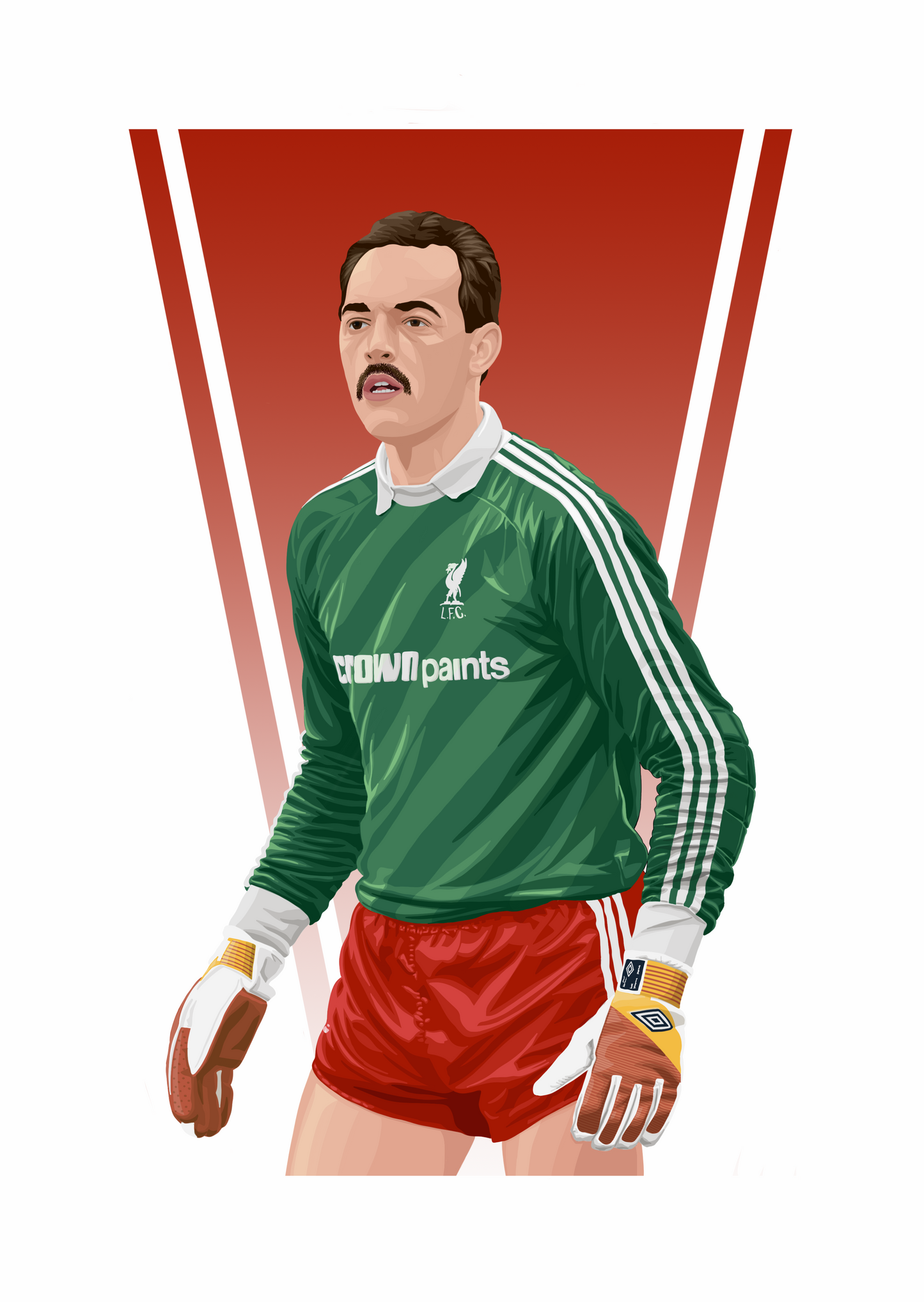 Bruce Grobbelaar 86 - Legend print