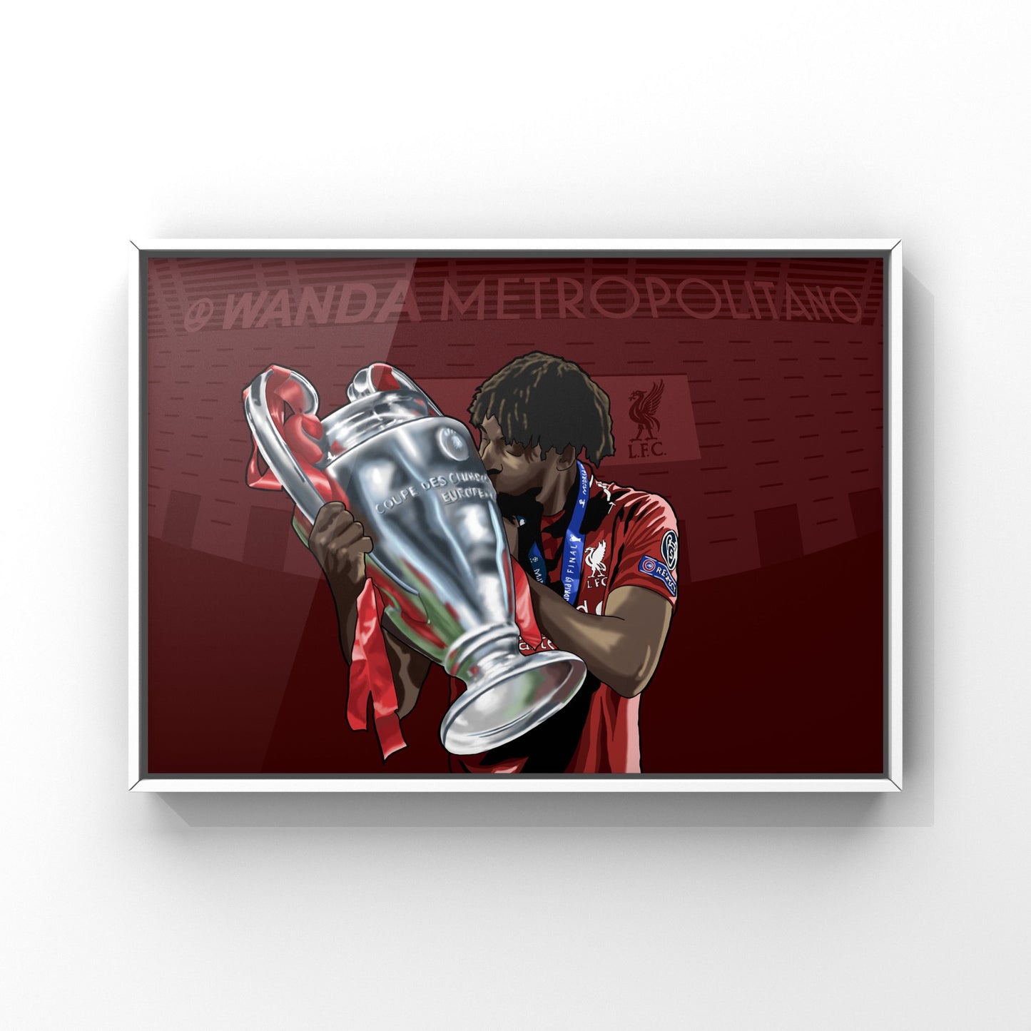 Divock Origi UCL - Legend print