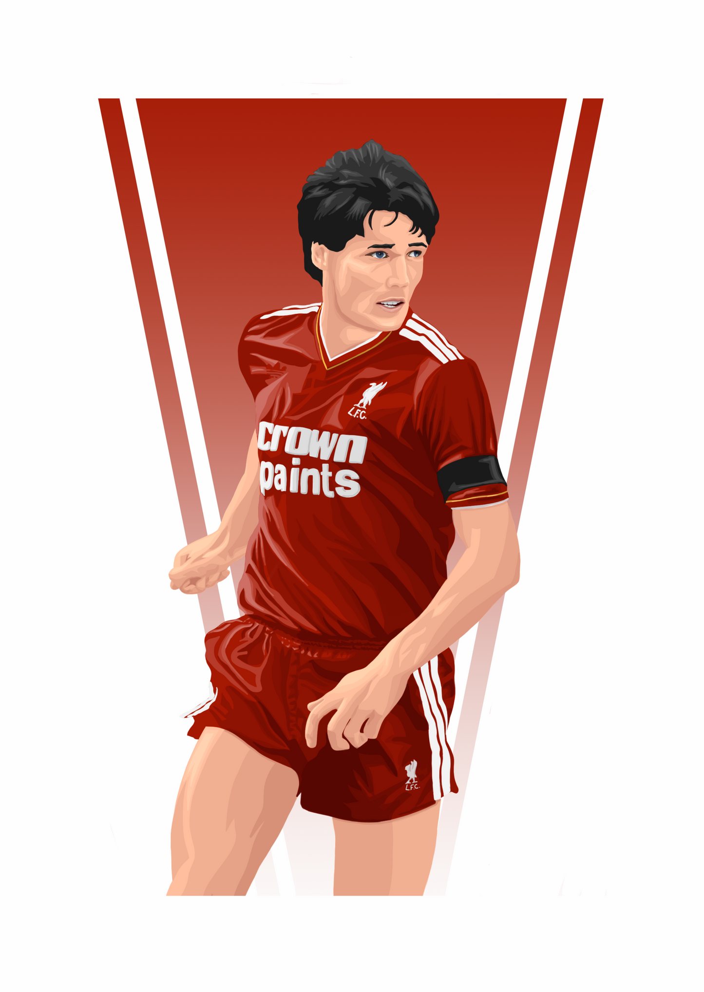 Alan Hansen 86 - Legend print